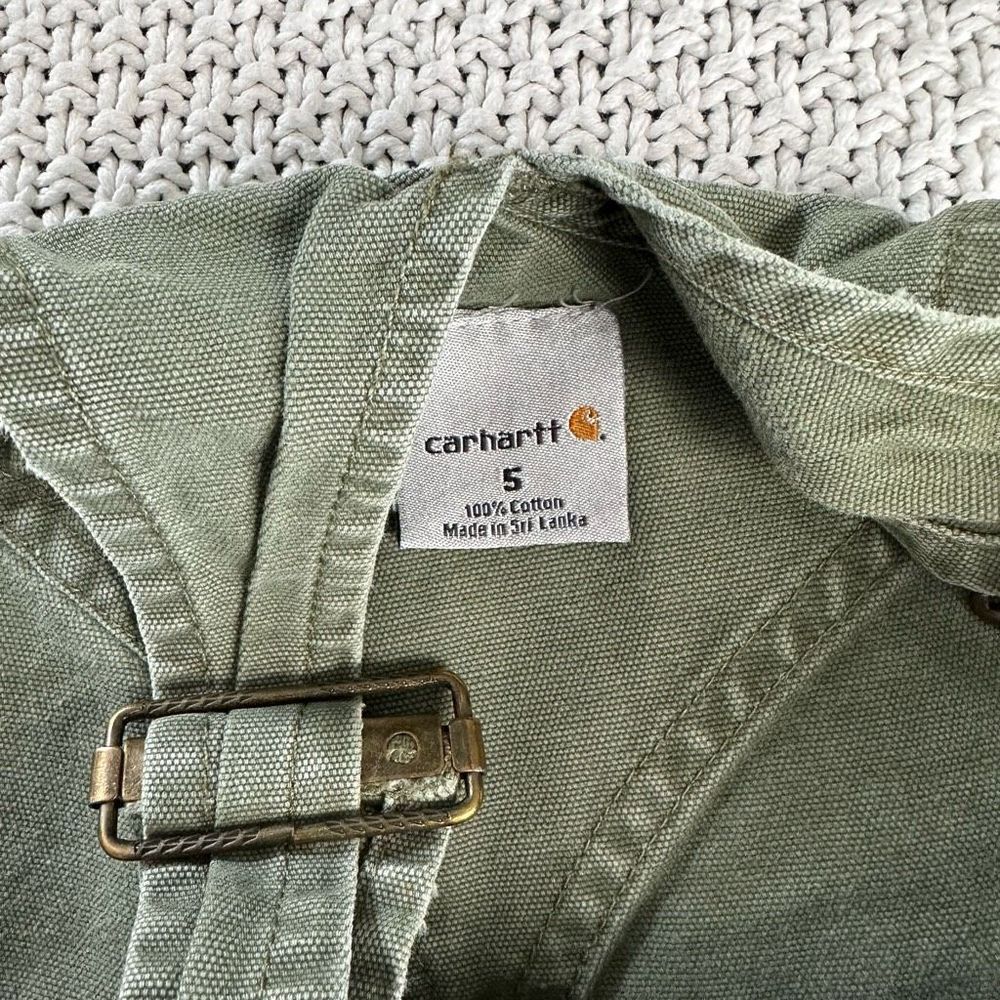 Carhartt double knee Overalls size 5T - Picture 3 of 6